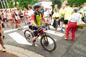 Christophe en vtt ouvreur